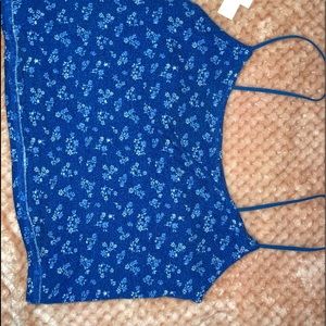 floral tank top